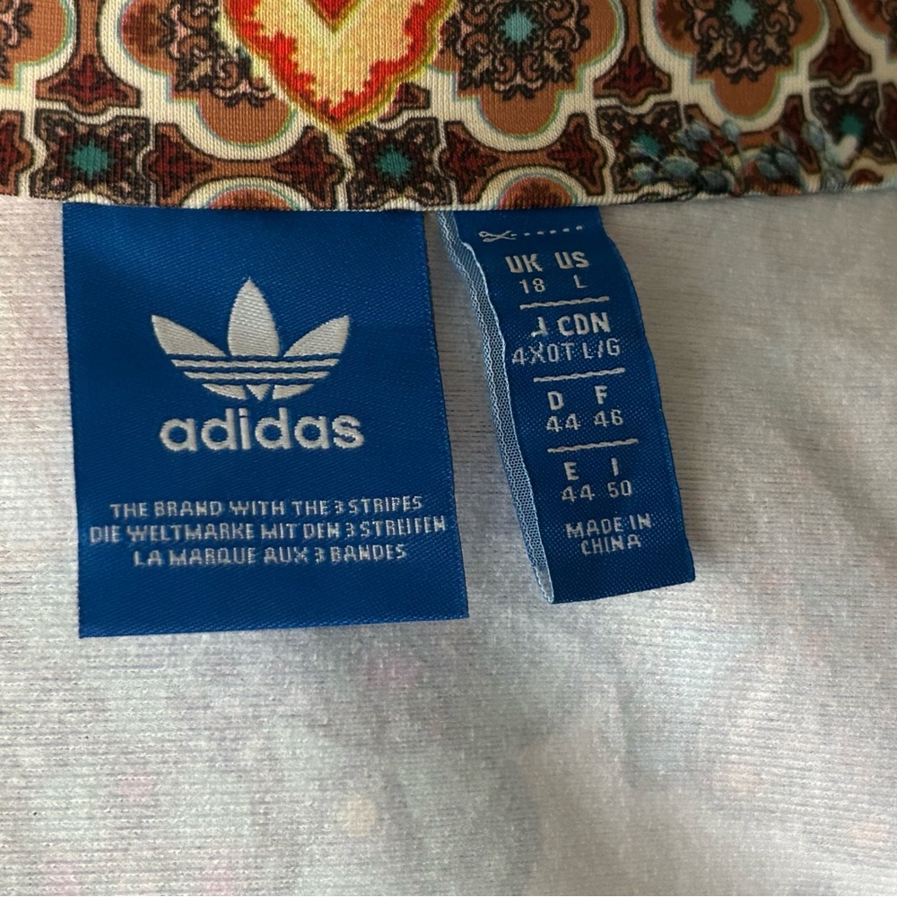 Adidas Farm Rio Jardim Agharta Multicolor 
Jacket Track Workout Floral Boho - Picture 16 of 16